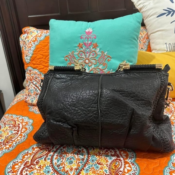 Coach Pinnacle Madison Caroline - Buffalo Pebble Leather - Black - Picture 2 of 4